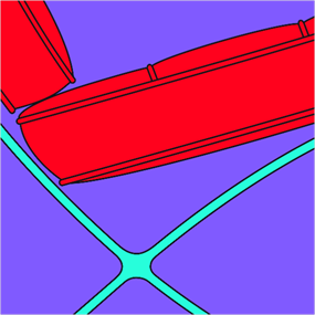 Chair (Fragment) by Michael Craig-Martin