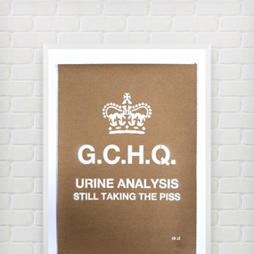 GCHQ Urine Analysis Still Taking The Piss (First Edition) by Dr D