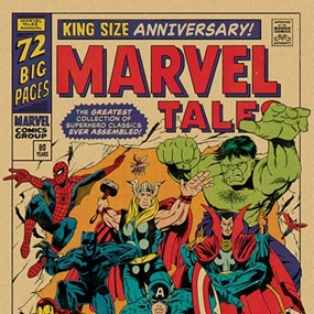 Silver Age Of Marvel Comics by Johnny Dombrowski