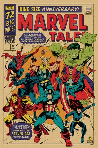 Silver Age Of Marvel Comics  by Johnny Dombrowski