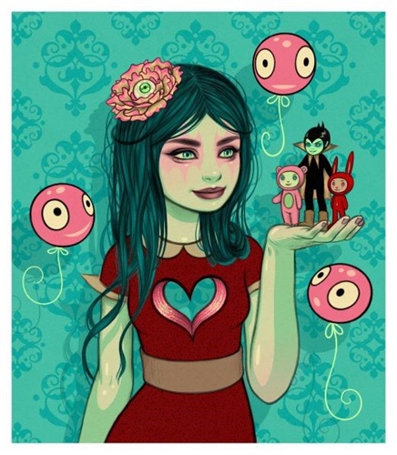 Ohana (Blue Variant) by Tara McPherson