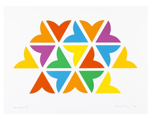 And Across  by Bridget Riley