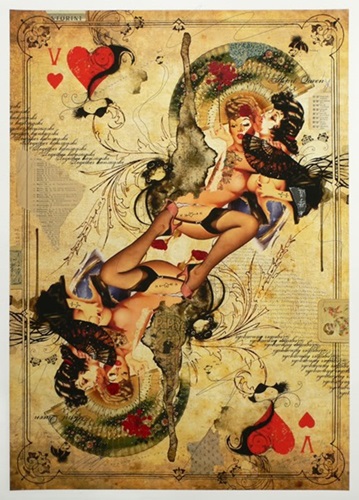 Queen Of Hearts No. 2 (First Edition) by Handiedan