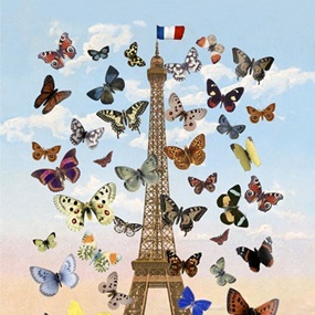 Eiffel Tower (Small Lenticular) by Peter Blake