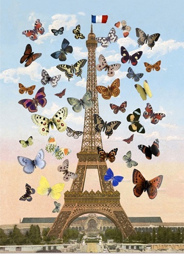 Eiffel Tower (Small Lenticular) by Peter Blake