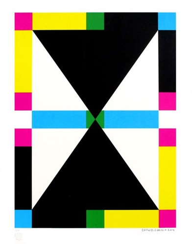 4 Shapes In 6 Colours (Color Rotation 2) by Erin D Garcia