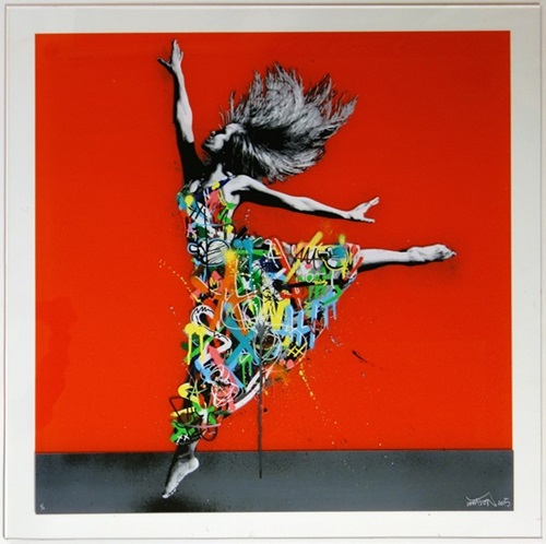 Dancer (Red Acrylic) by Martin Whatson