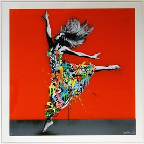 Dancer (Red Acrylic) by Martin Whatson