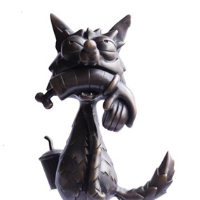 Bite The Hand That Feeds You (Sculpture) (Bronze) by Mau Mau