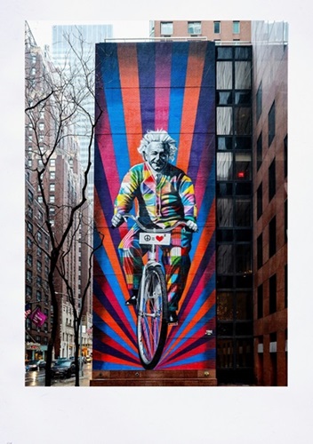 Genial é Andar De Bike  by Eduardo Kobra