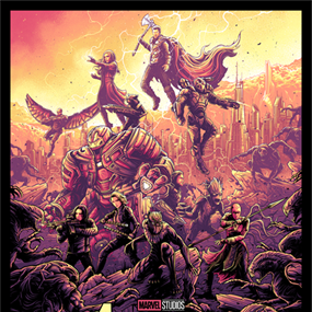 Avengers Infinity War (Variant) by Dan Mumford
