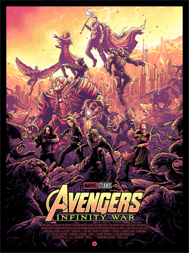 Avengers Infinity War (Variant) by Dan Mumford