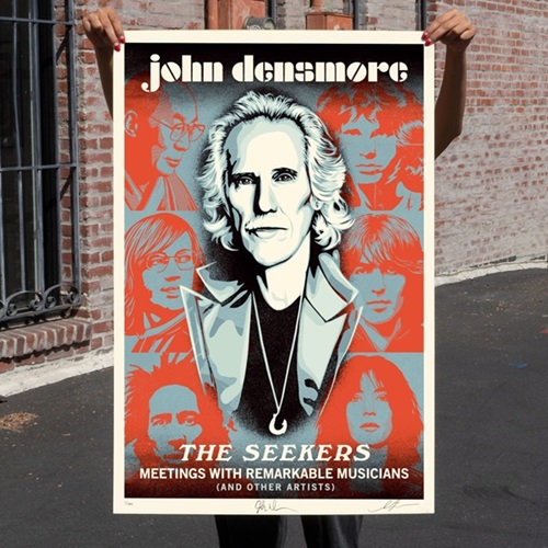 John Densmore: The Seekers  by Shepard Fairey