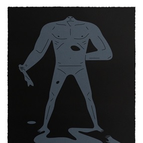 On The Shady Side Of The Street (Black On Black) by Cleon Peterson