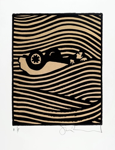 Upturn (2024 Gold Edition) by Stanley Donwood