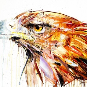 Eagle - Diamond Dust (Gold Leaf) by Dave White