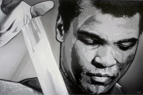 Ali - Almost Showtime  by Joe Iurato