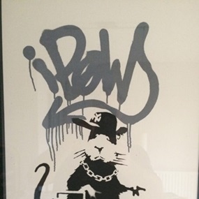 Gangsta Rat (Dark Grey Artist Proof) by Banksy