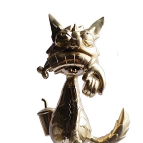 Bite The Hand That Feeds You (Sculpture) (Paint-Can Edition) by Mau Mau