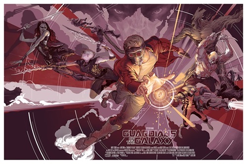 Guardians Of The Galaxy (Variant) by Rich Kelly
