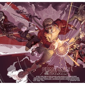 Guardians Of The Galaxy (Variant) by Rich Kelly