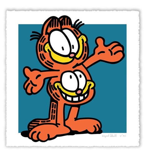 Double Garfield  by Wizard Skull