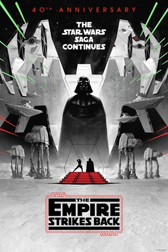 The Empire Strikes Back - 40th Anniversary (Variant) by Matt Ferguson