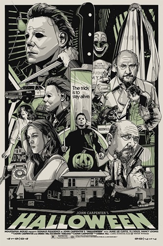 Halloween (Glow In The Dark Variant) by Tyler Stout