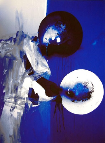 Death Disco (Blue) by Robert Del Naja