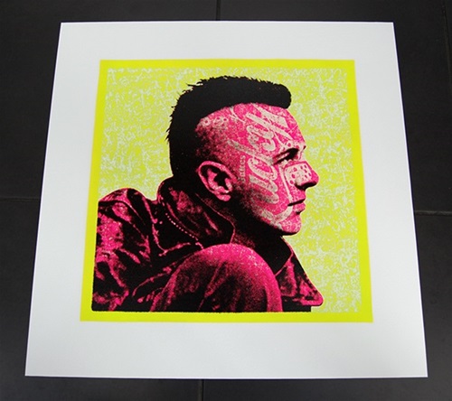 Joe Strummer (Punk Pink & Yellow) by K-Guy