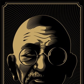 Gandhi by Cryptik