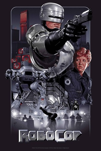 Robocop (Foil Variant) by Ruiz Burgos