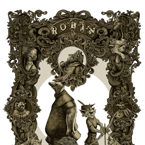 Robin Hood (Sepia) by Mark Chilcott