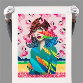 Augmented Flamingo (Revolution) by Miss Bugs