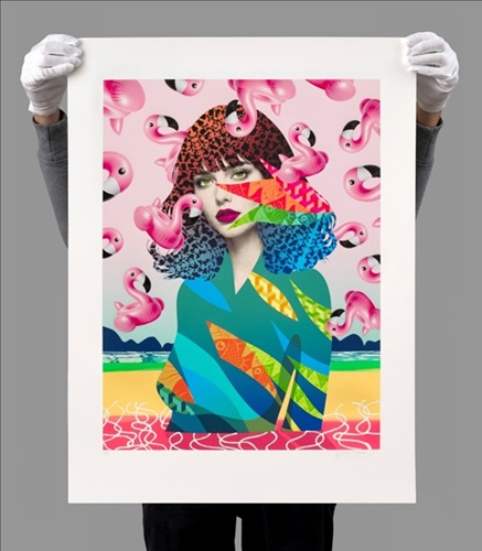 Augmented Flamingo (Revolution)  by Miss Bugs