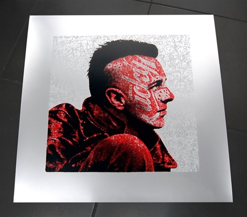 Joe Strummer (Red & Silver) by K-Guy