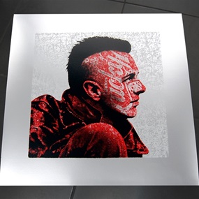 Joe Strummer (Red & Silver) by K-Guy