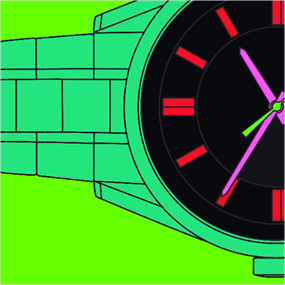 Watch (Fragment) by Michael Craig-Martin