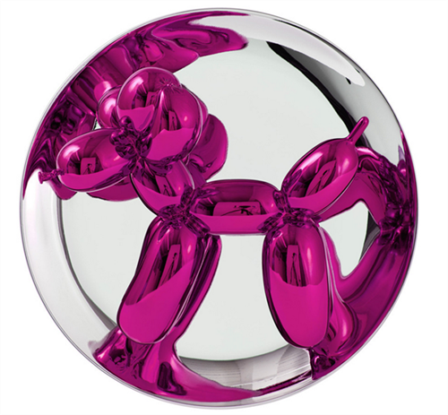 Balloon Dog (Magenta) by Jeff Koons