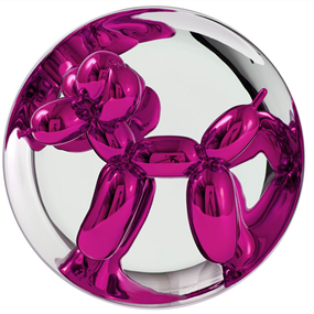 Balloon Dog (Magenta) by Jeff Koons