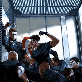 Captain America: The Winter Soldier (Variant) by Marc Aspinall