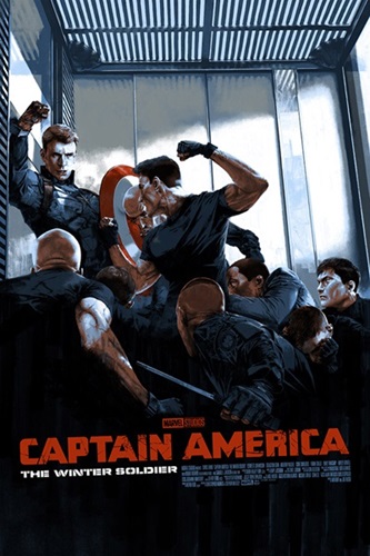 Captain America: The Winter Soldier (Variant) by Marc Aspinall
