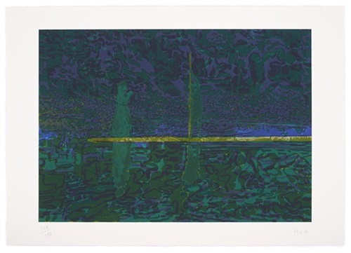 The Raft  by Hurvin Anderson