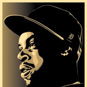 Obey X Dilla by Shepard Fairey