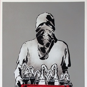 Molotov (Spraypaint On Grey) by Icy And Sot