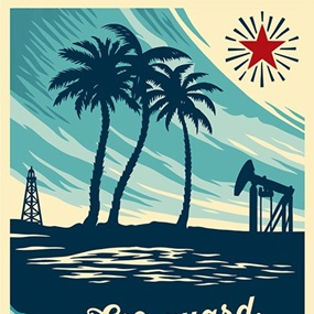 Lifeguard Not On Duty by Shepard Fairey