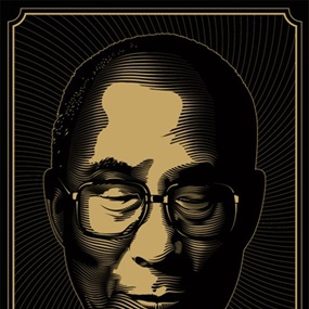 Dalai Lama by Cryptik