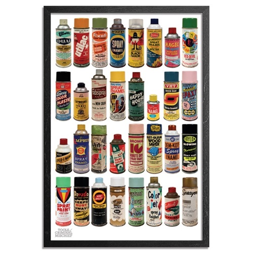 The Cans II - Original Tools Of Criminal Mischief (MOCA Edition) by Roger Gastman