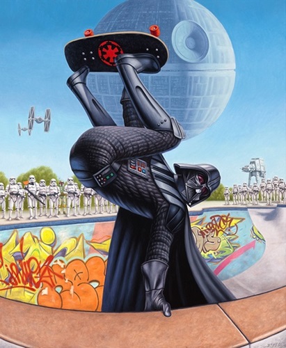 Darth Skater (Paper) by Alex Gross