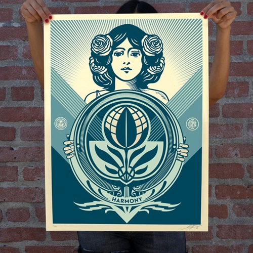 Protect Biodiversity - Cultivate Harmony  by Shepard Fairey